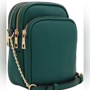 Elegant Green Crossbody Bag